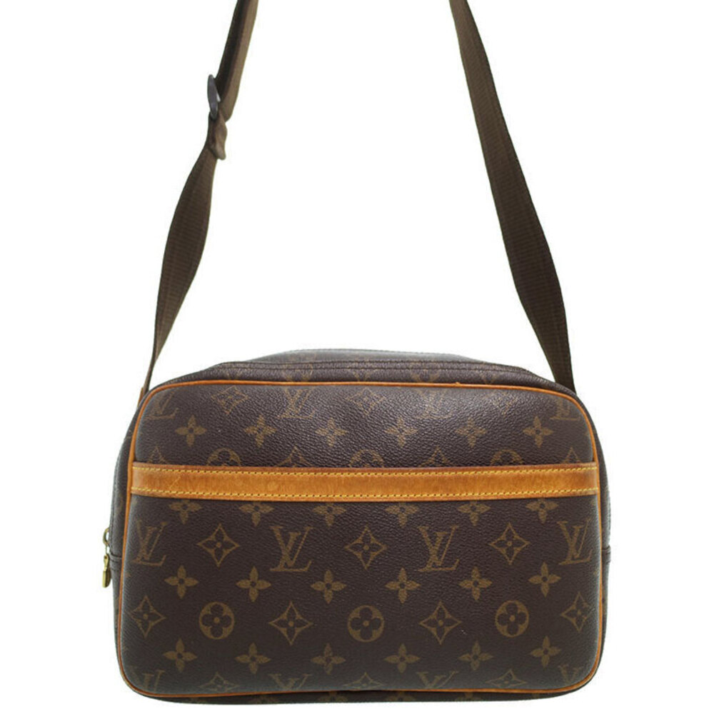 Louis Vuitton Leather Brown Bag Shoulder Reporter Monogram - Picture 2 of 8